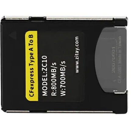 ZITAY Adaptador Tarjeta CFexpress Tipo A a B Velocidad 800 MB/s Lectura 700 MB/s Escritura