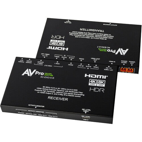 AVPro Edge 8K HDMI Extensor Óptico Multimodo Fibra 300m 40Gbps Kit