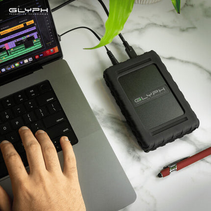 Glyph Technologies 30.72TB Blackbox Plus SSD Externo U.2 USB 3.2 Gen 2 1000MB/s