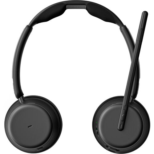 EPOS IMPACT 1061 ANC Auriculares Inalámbricos Doble Lado Micrófono Ajustable y Base de Carga inalámbrica