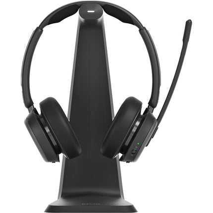 EPOS IMPACT 1061 ANC Auriculares Inalámbricos Doble Lado Micrófono Ajustable y Base de Carga inalámbrica