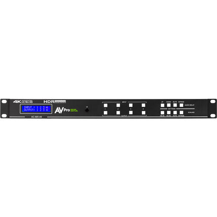 AVPro Edge 8K conmutador matriz HDMI 4x4 48 Gb/s y soporte HDR completo
