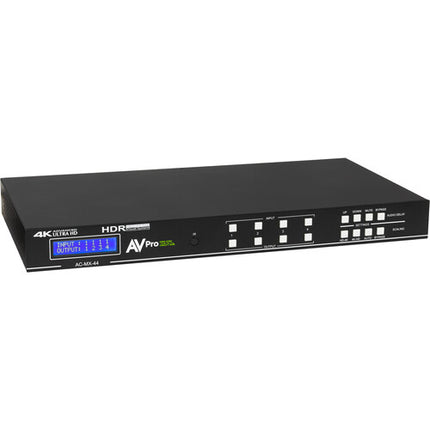 AVPro Edge 8K conmutador matriz HDMI 4x4 48 Gb/s y soporte HDR completo