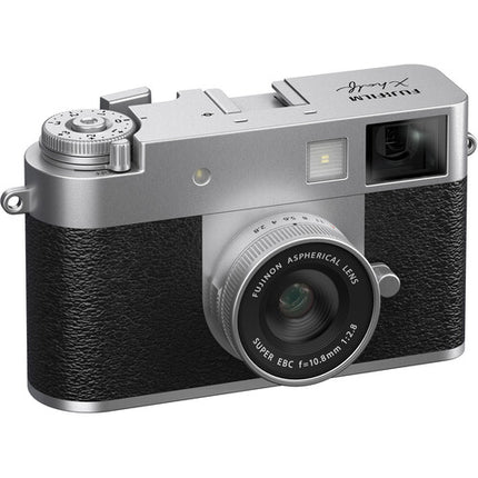 FUJIFILM X half Cámara Digital Plateada 18MP Sensor 10.8mm f/2.8