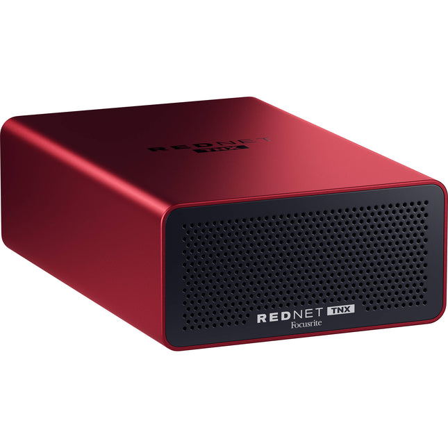 Focusrite RedNet TNX Interfaz portátil Thunderbolt 3 y Dante 128x128 canales 24 Bit 192 kHz