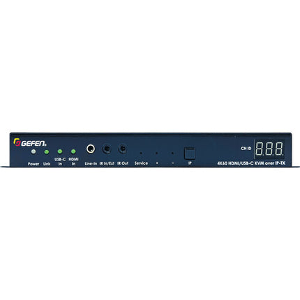 Gefen Gen3 Transmisor HDMI AV IP KVM 4K60 HDR 4x4x4 Gigabit LAN