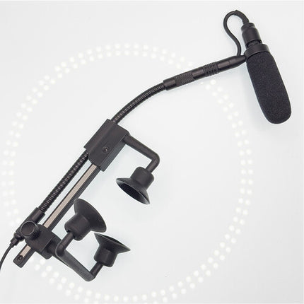 Airwave Technologies AT-INSTRUMENT Micrófono Condensador Supercardioide con Clip y Cable XLR de 6 pies