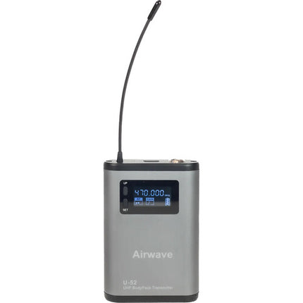 Airwave Technologies AT-5250 Sistema de Micrófono Inalámbrico Digital 2 Personas 144 Frecuencias 30mW