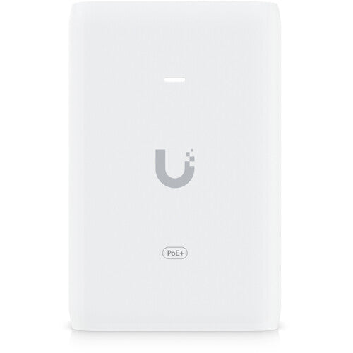 Ubiquiti 2.5G Adaptador PoE+ 30W con montura de pared y protección avanzada