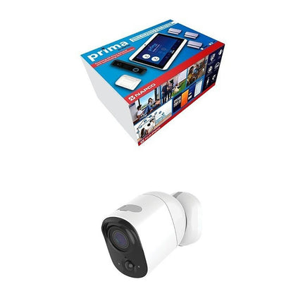 Prima by Napco PKIT1DV Sistema Wi-Fi 7" Pantalla 1080p Cámara Exterior 2MP Wi-Fi