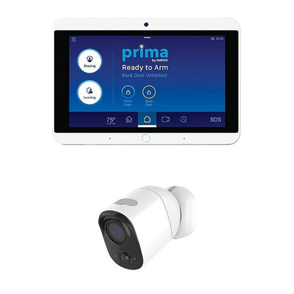 Prima by Napco PP1V Panel Wi-Fi 7" 1024x600 Z-Wave Plus Cámara 2MP Exterior