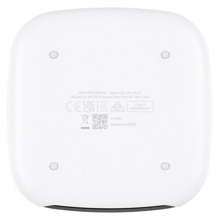 Ubiquiti UISP Fiber XG Unidad de Red Óptica 10G XGS-PON 2.5G 12.43 Millas Montaje Pared