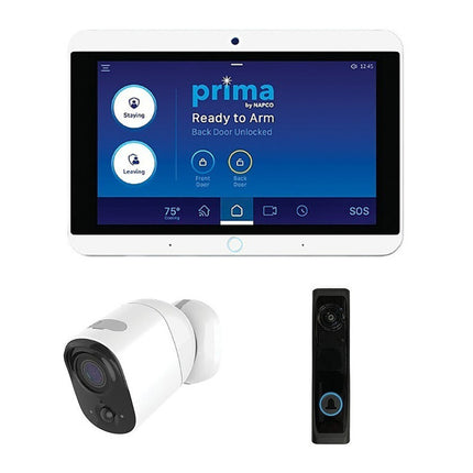 Prima by Napco PP1V Panel Super Táctil 7" Wi-Fi 1024x600 Cámara 2MP Exterior y Videoportero Wi-Fi