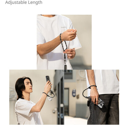 SmallRig FilMov Correa de Muñeca para Teléfono Negra Ajustable de Nylon