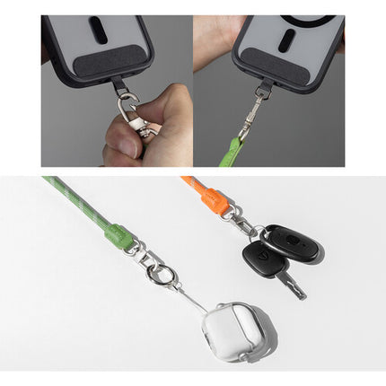 SmallRig FilMov Correa de Muñeca para Teléfono Ajustable de Nylon Naranja