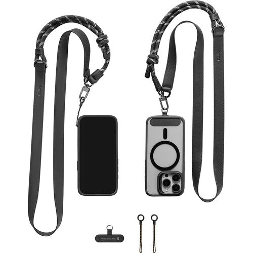 SmallRig FilMov Correa de Hombro para Teléfono Negro Nylon Ajustable
