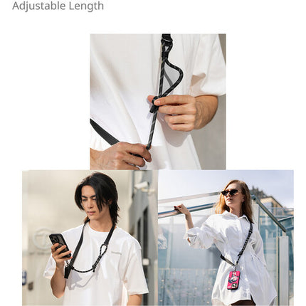 SmallRig FilMov Correa de Hombro para Teléfono Negro Nylon Ajustable