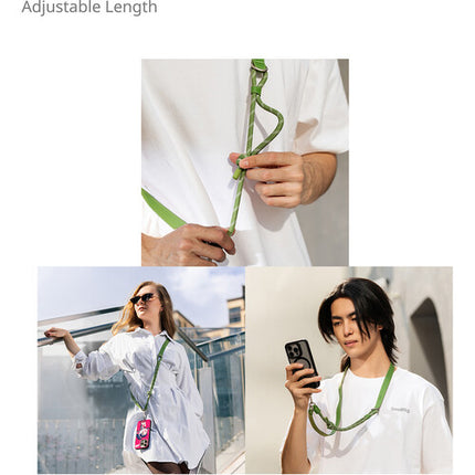SmallRig FilMov Correa para Hombro Ajustable para Teléfono Verde Nylon