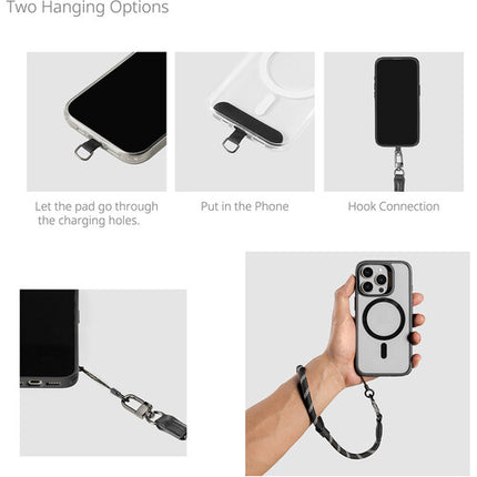 SmallRig FilMov Correa de Muñeca para Teléfono Verde Ajustable de Nylon