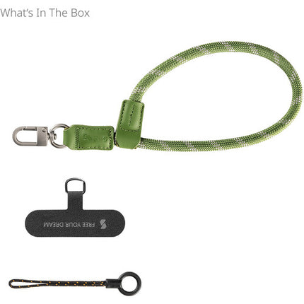 SmallRig FilMov Correa de Muñeca para Teléfono Verde Ajustable de Nylon