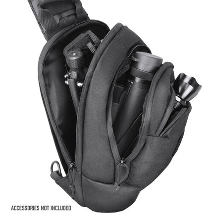 Barska Loaded Gear GX-800 Bolso Táctico Cruzado Acceso Lateral Reversible