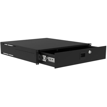 Penn Elcom Cajón para Rack Ligero 18" Profundidad 2 RU con Cerradura