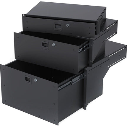 Penn Elcom Cajón para Rack Ligero 18" Profundidad 3 RU Capacidad 26 kg