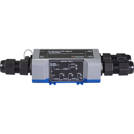 Vigitron MaxiiNet Vi3003WP Switch exterior 3 puertos Gigabit PoE 60W IP67 resistente agua