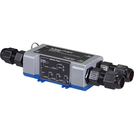 Vigitron MaxiiNet Vi3003WP Switch exterior 3 puertos Gigabit PoE 60W IP67 resistente agua