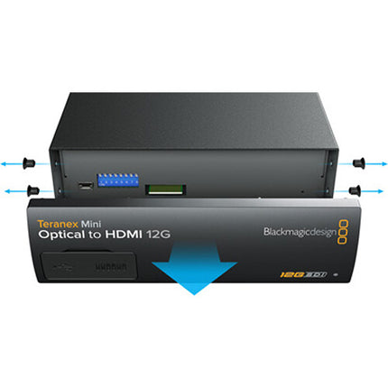 Blackmagic Design Teranex Mini Convertidor SDI 12G a Analógico 4K PoE Rack 1U
