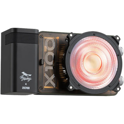 Zhiyun MOLUS X100 RGB Pro Luz portátil RGB 2720 Lux 3200K incl Accesorios