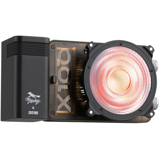 Zhiyun MOLUS X100 RGB Pro Luz portátil RGB 2720 Lux 3200K incl Accesorios