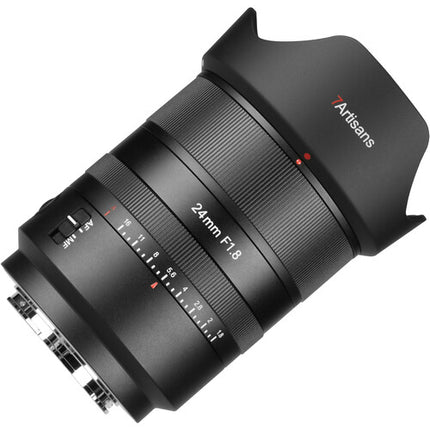 7Artisans 24mm f/1.8 AF Objetivo Sony E angular rápido con USB-C