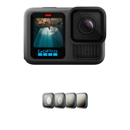 GoPro HERO13 Black Kit de Filtros ND4 ND8 ND16 ND32 27MP 5.3K60 Video