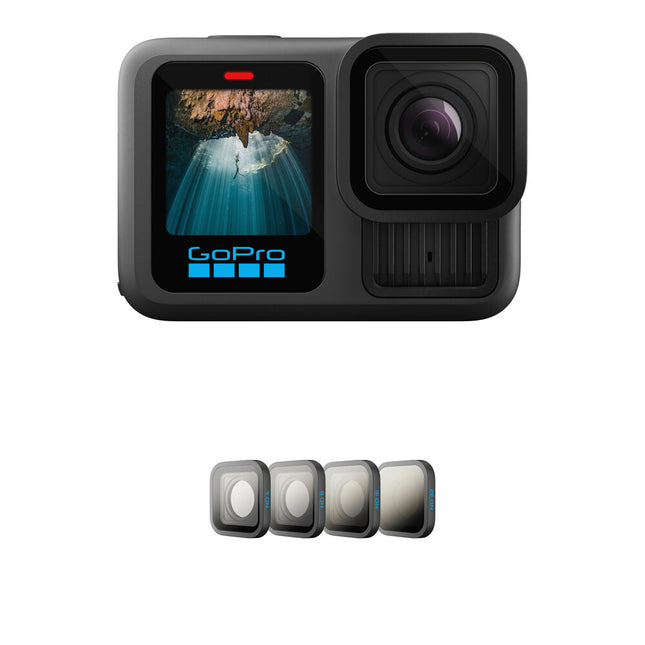 GoPro HERO13 Black Kit de Filtros ND4 ND8 ND16 ND32 27MP 5.3K60 Video