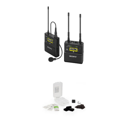 Sony UWP-D21 Sistema de Micrófono Lavalier Inalámbrico Omni 536-608 MHz Kit Negro