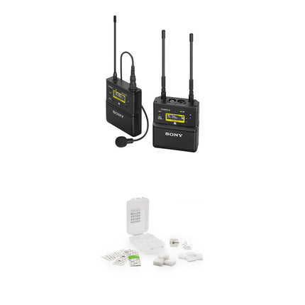 Sony UWP-D21 Micrófono Lavalier Inalámbrico Omnidireccional Kit Blanco