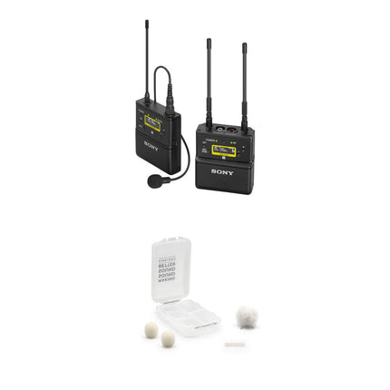 Sony UWP-D21 Sistema Micrófono Lavalier Inalámbrico Omnidireccional Blanco Kit Exterior