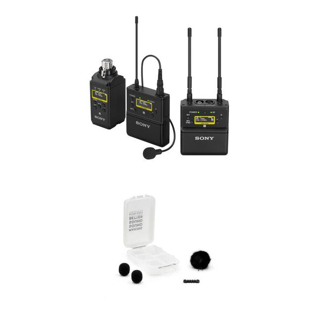 Sony UWP-D26 Sistema de Micrófono Inalámbrico Omnidireccional para Cámara Kit Exterior Negro