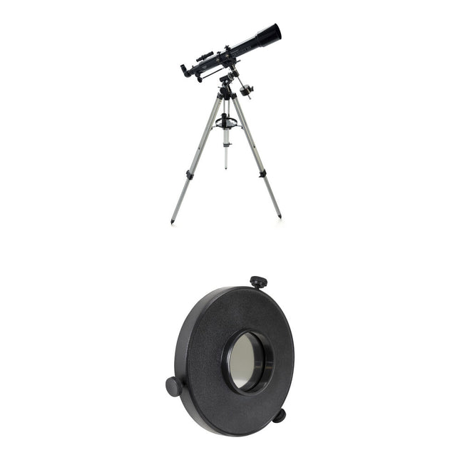 Celestron PowerSeeker 70mm 700mm f10 Telescopio Refractor y Filtro Solar