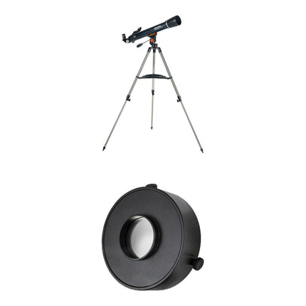 Celestron AstroMaster LT 70AZ Telescopio Refractor 700mm Trípode Acero
