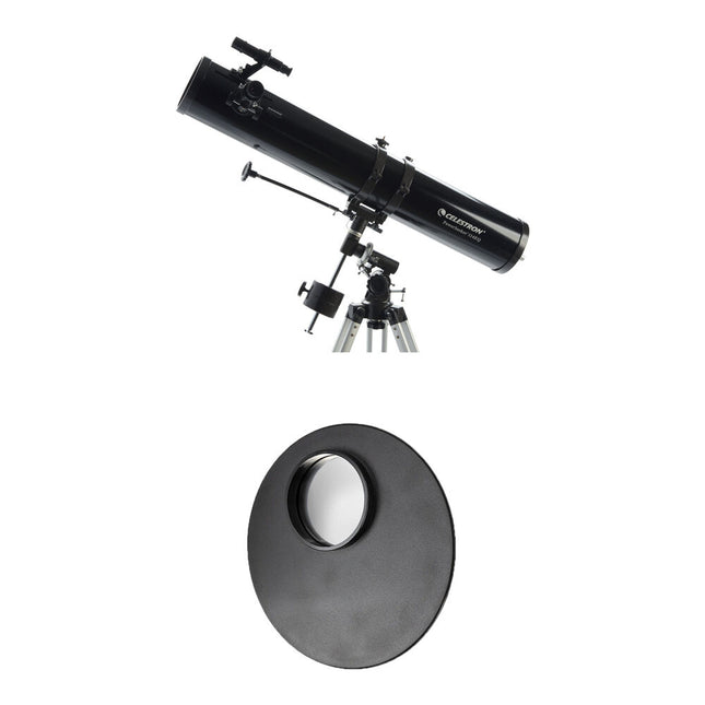 Celestron PowerSeeker 114EQ Telescopio Reflector 114mm f8 900mm Solsafe