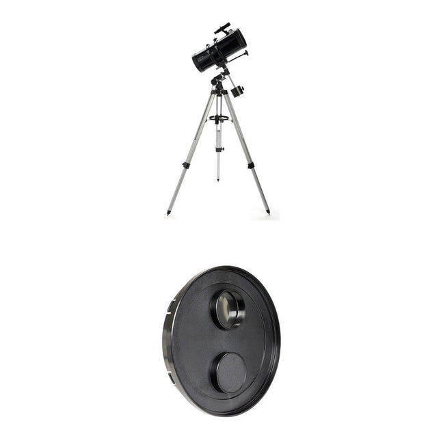 Celestron PowerSeeker 127EQ Telescopio Reflector 127mm 1000mm Filtro Solar EclipSmart