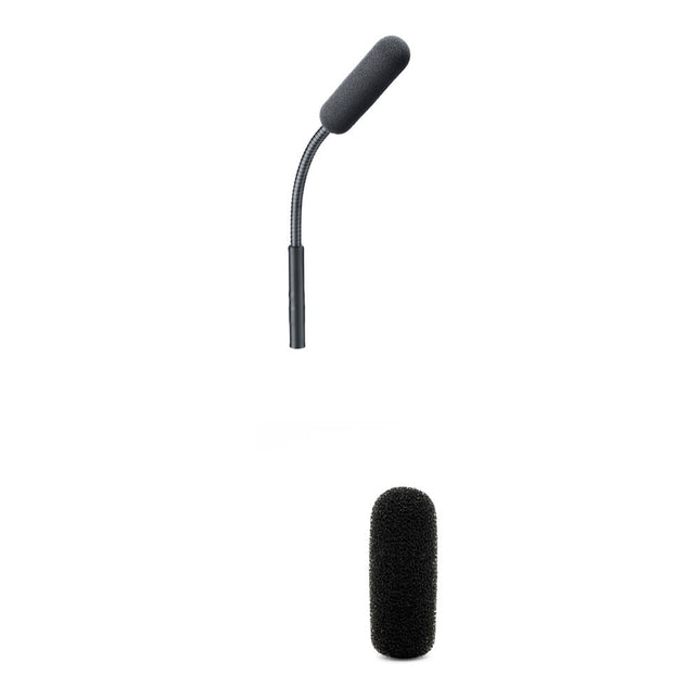 DPA Microphones 4098 CORE Micrófono Supercardioide con Gooseneck de 15 cm y Filtro Pop Foam Bubblebee