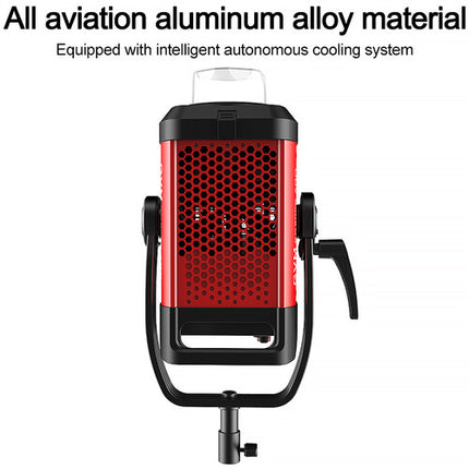 GVM SD500B AIO LED Bi Color Monolight 500W 23400 Lux 2700 6800K