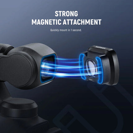 Neewer LS-64 Lente Macro 2x para DJI Osmo Pocket 3 Distancia 20-40mm Multicapa