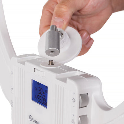 Lume Cube MagSafe Soporte Magnético para Teléfono Blanco 17mm Rotación 360°
