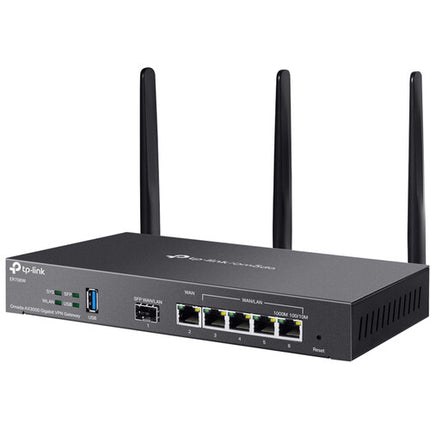 TP-Link ER706W Gateway VPN Gigabit Wi-Fi 6 AX3000 4 Puertos GbE SFP USB