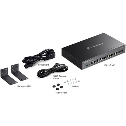 TP-Link ER7412-M2 Gateway VPN Multi-Gigabit 2.5 GbE CPU 2.0 GHz
