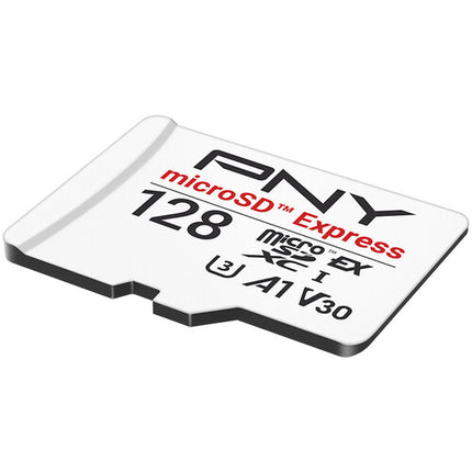 PNY 128GB microSD Express Tarjeta de Memoria UHS-I U3 V30 890MBs Lectura 550MBs Escritura